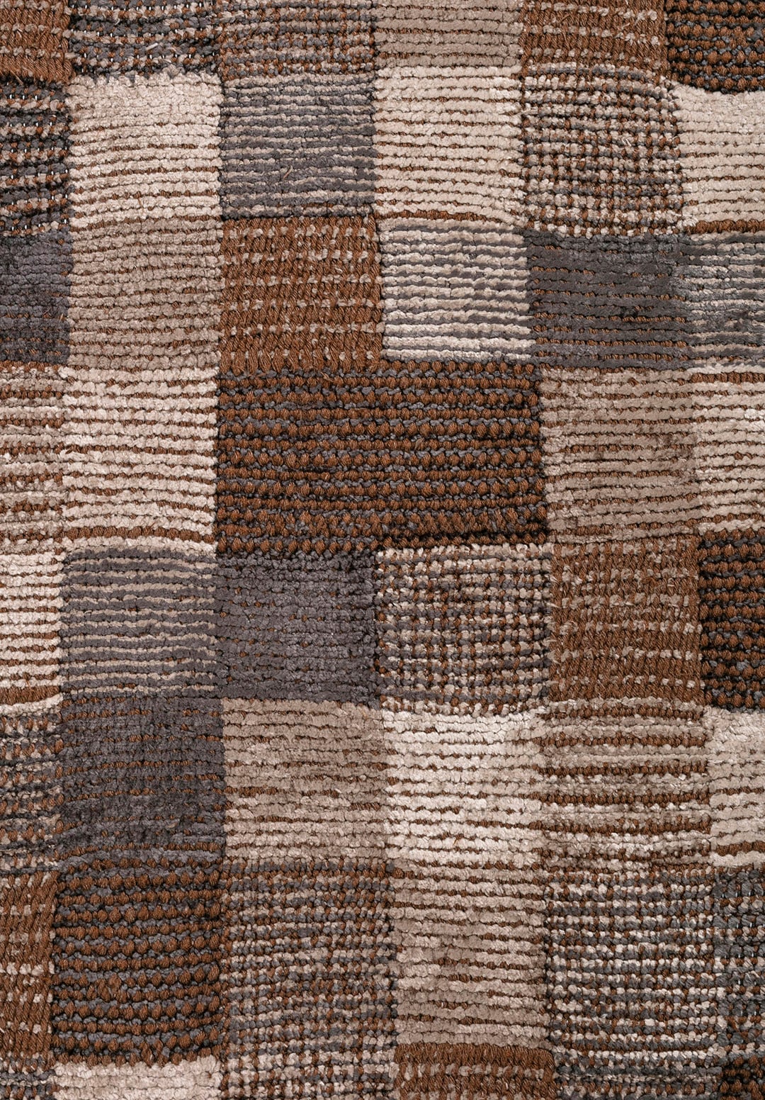DESERT LIGHT GREY - DARK GREY - CHARCOAL RUG - 5