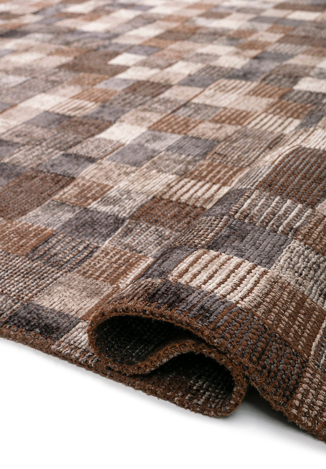 DESERT LIGHT GREY - DARK GREY - CHARCOAL RUG - 2