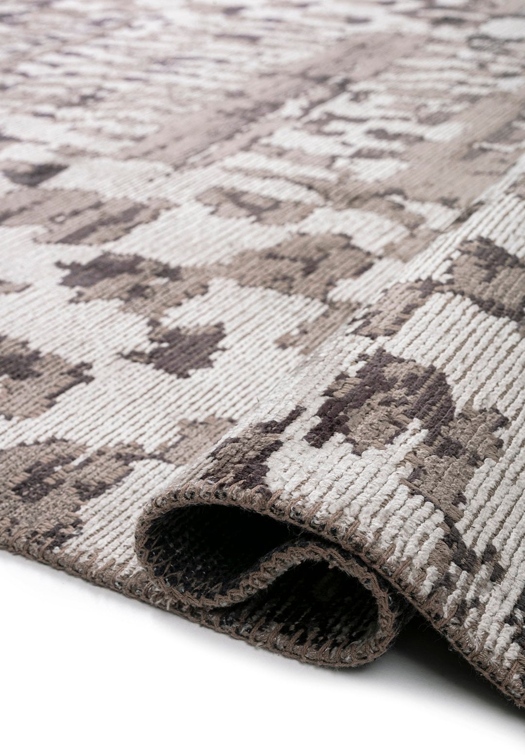 SAHARA CHARCOAL - BONE - DARK GREY RUG - 2