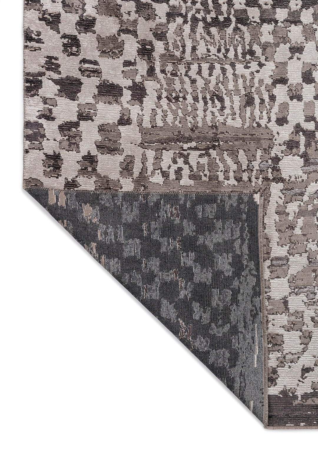 SAHARA CHARCOAL - BONE - DARK GREY RUG - 3
