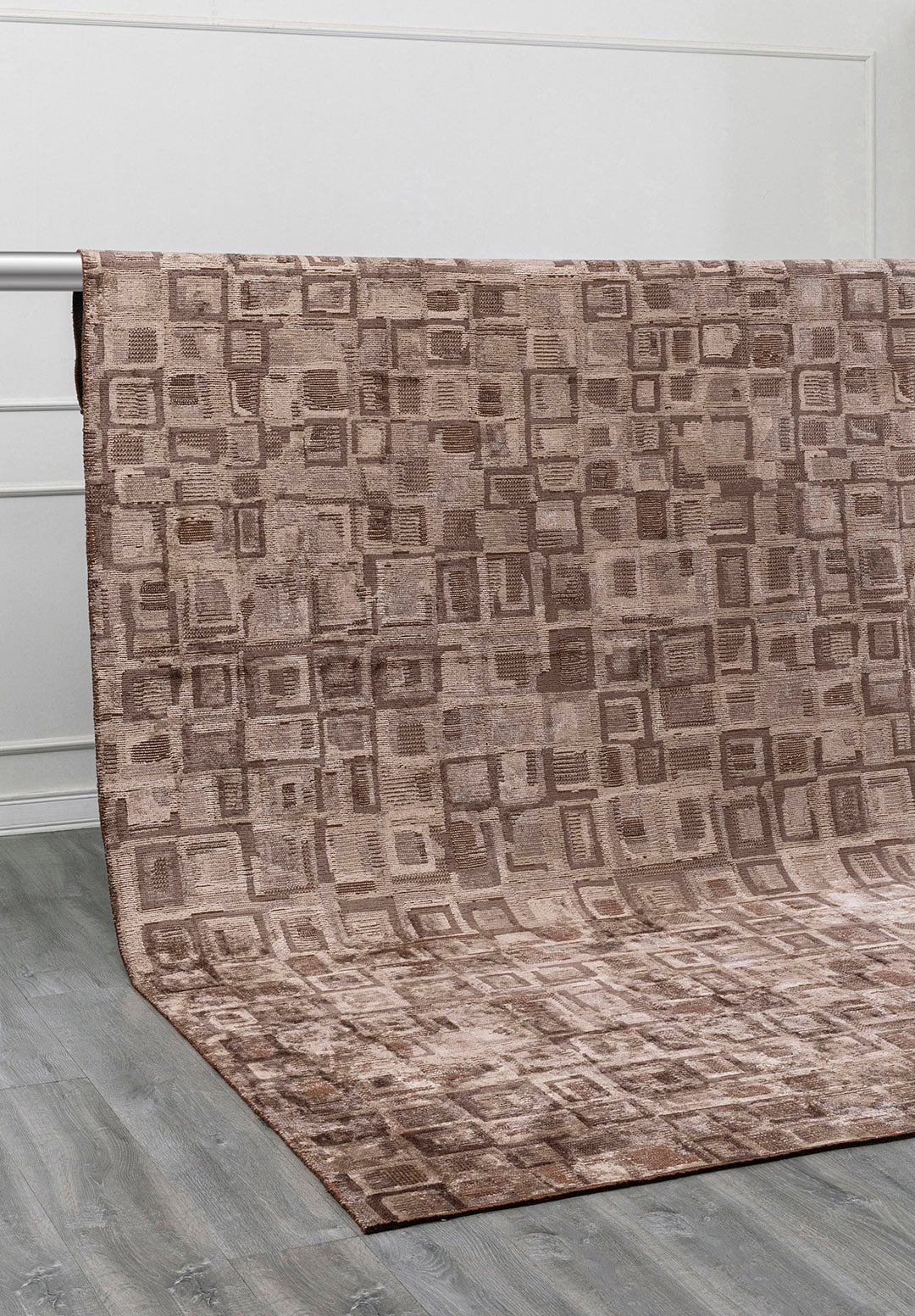 TRIBE DARK MINK - NOUGAT - STONE RUG - 4