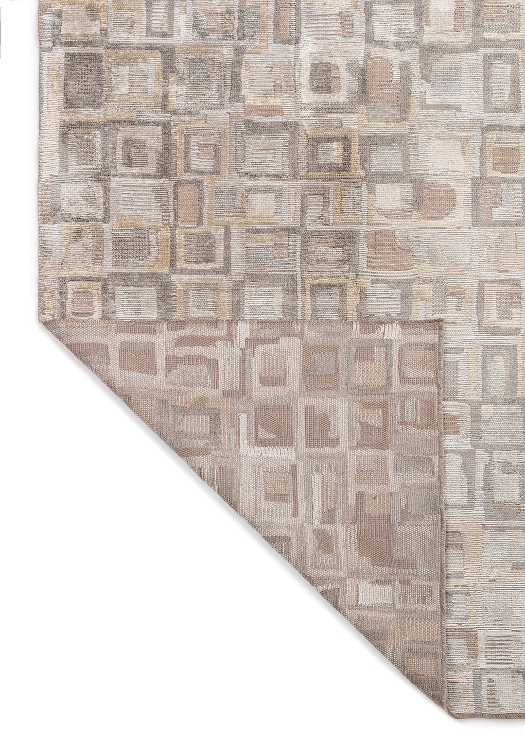 TRIBE GREY - BONE - CREAM RUG - 3