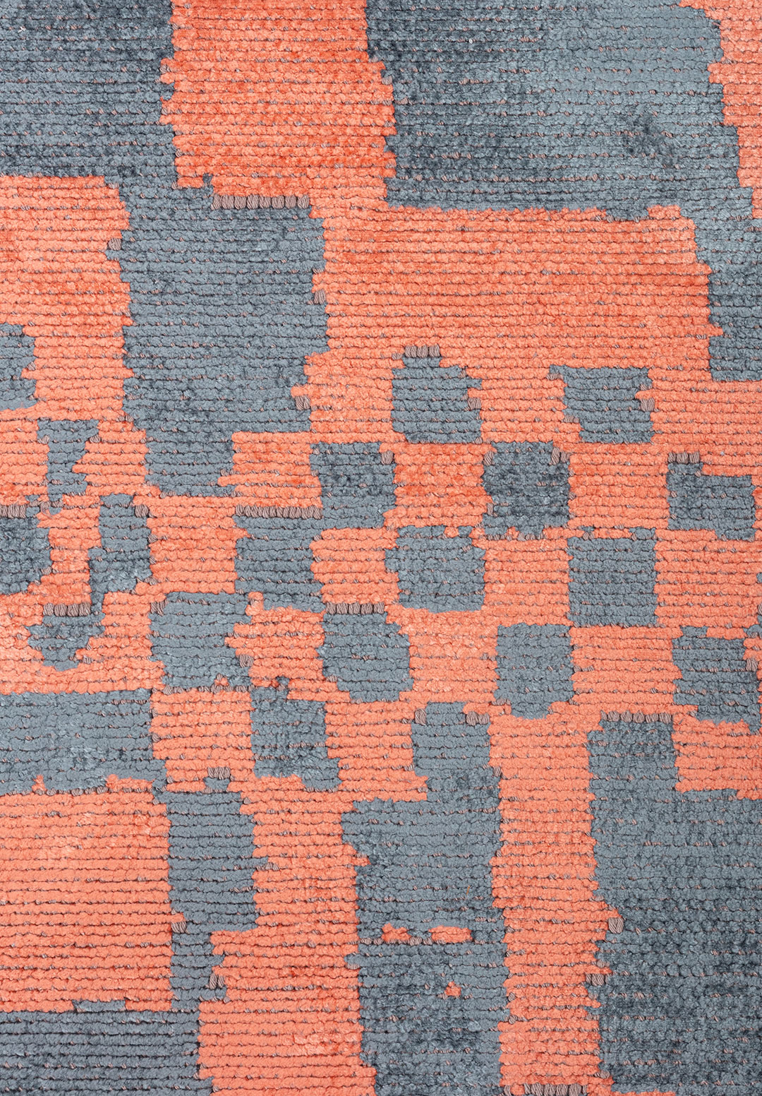 SHIMMER LIGHT CORAL - BLUE RUG - 5