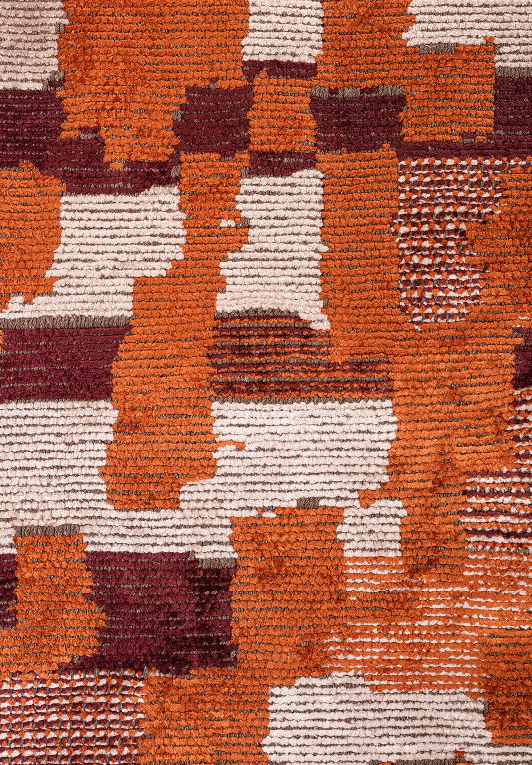 NOMAD RUST - CHERRY - BONE RUG - 5