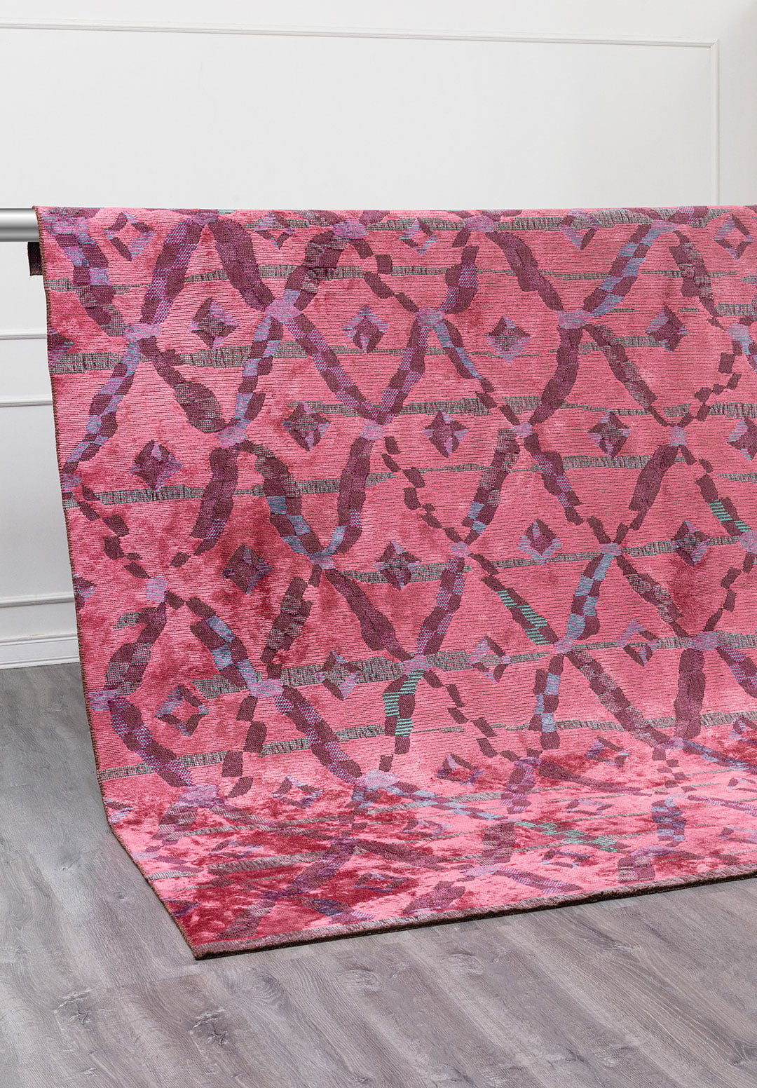 JASMINE PURPLE - PINK - TURQUOISE RUG - 4