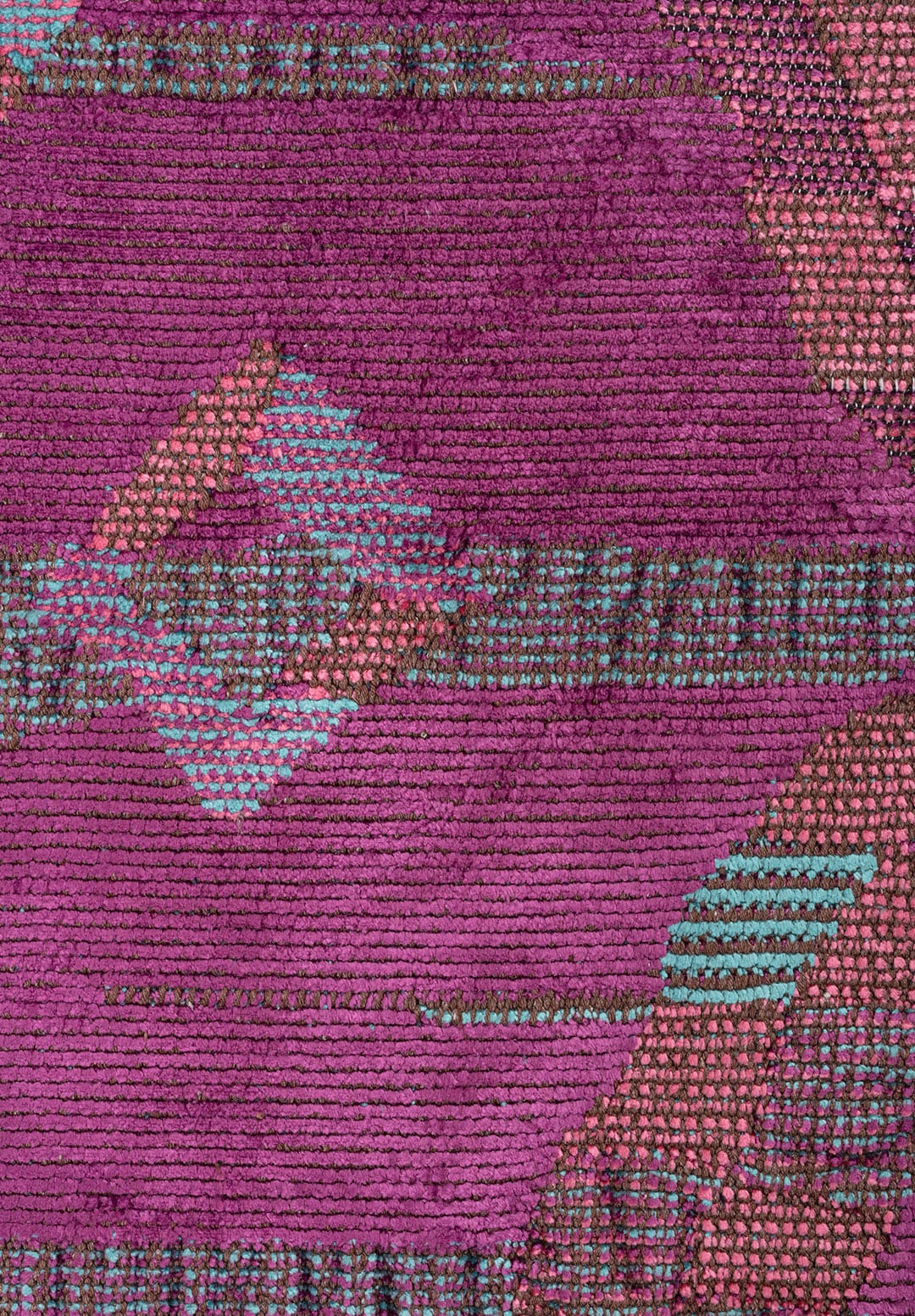 JASMINE PINK - PURPLE - TURQUOISE RUG - 5