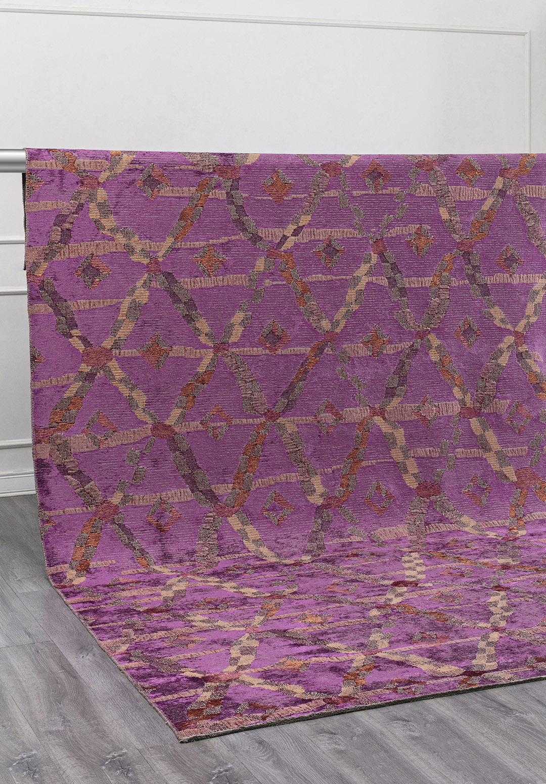 JASMINE CHERRY - PURPLE - TERRA RUG - 4