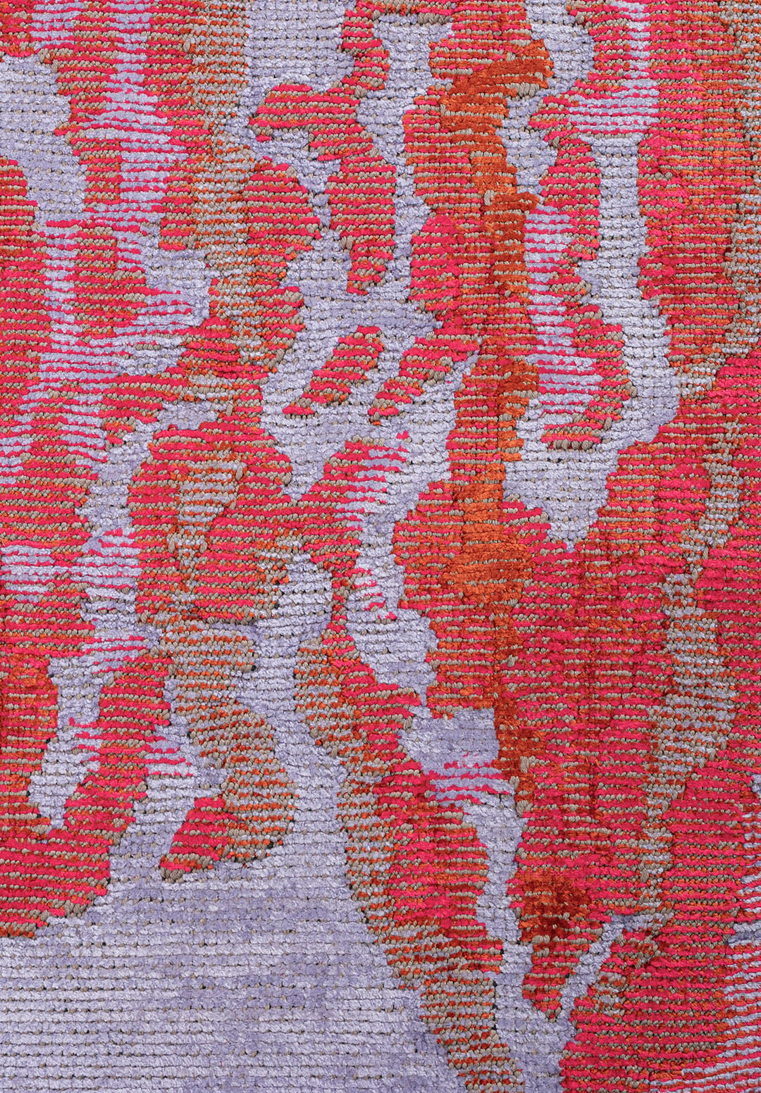 FOSSIL LILAC - RUST - FUSCHIA RUG - 5