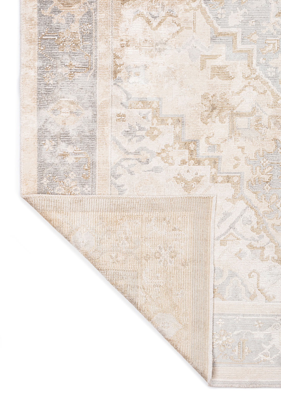 CITADEL ECRU - LIGHT GREY - LIGHT CREAM - BEIGE RUG - 3