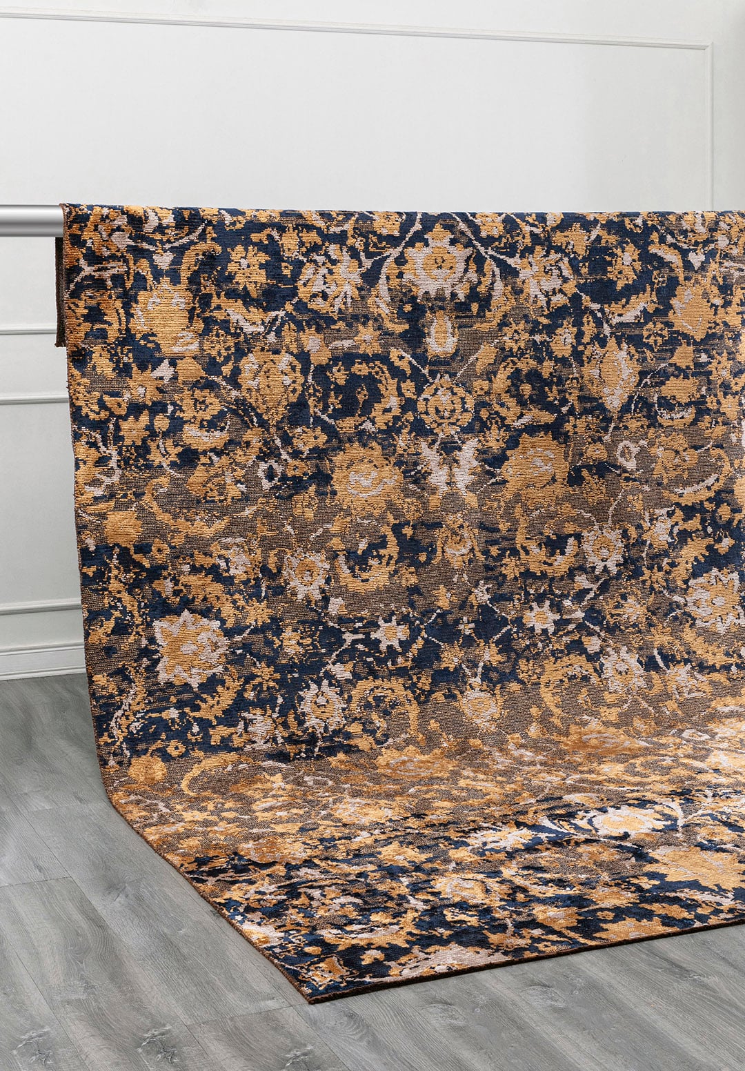 DREAM BONE - GOLD - DARK NAVY RUG - 4