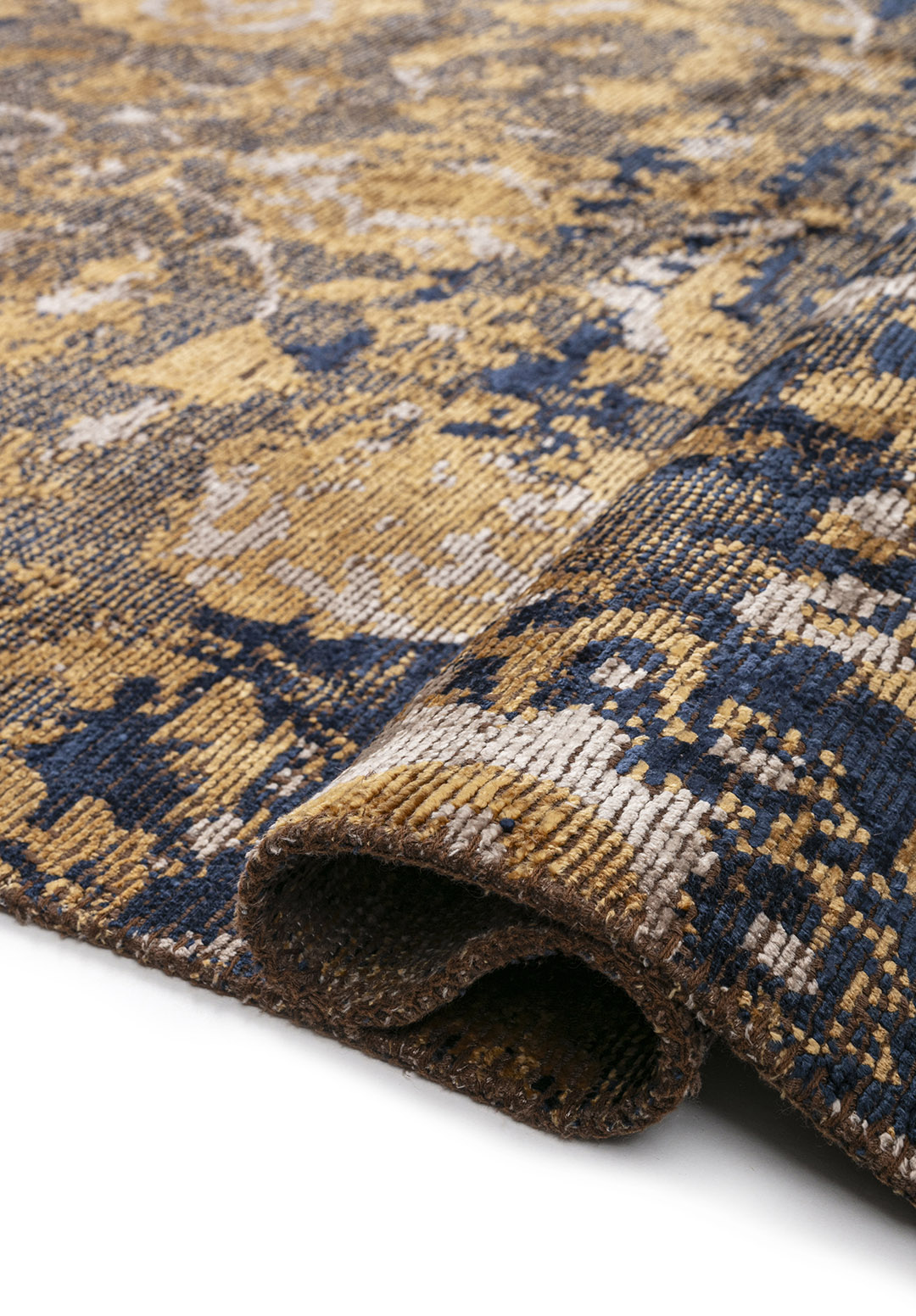 DREAM BONE - GOLD - DARK NAVY RUG - 2