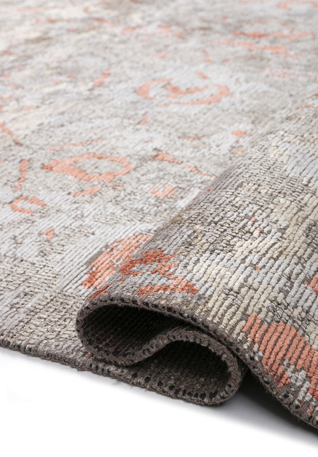 DREAM LIGHT CORAL - BONE - CREAM RUG - 2