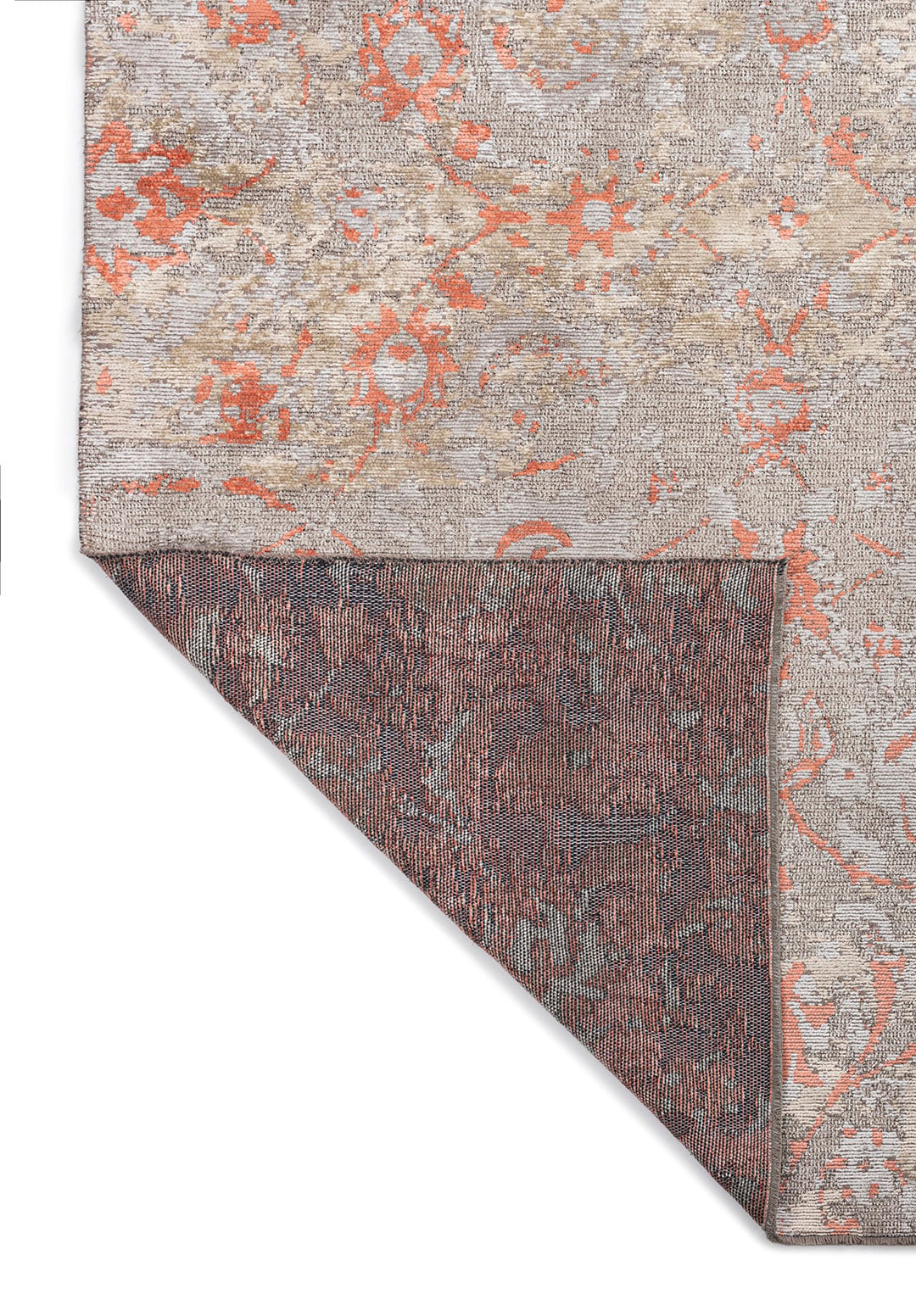 DREAM LIGHT CORAL - BONE - CREAM RUG - 3
