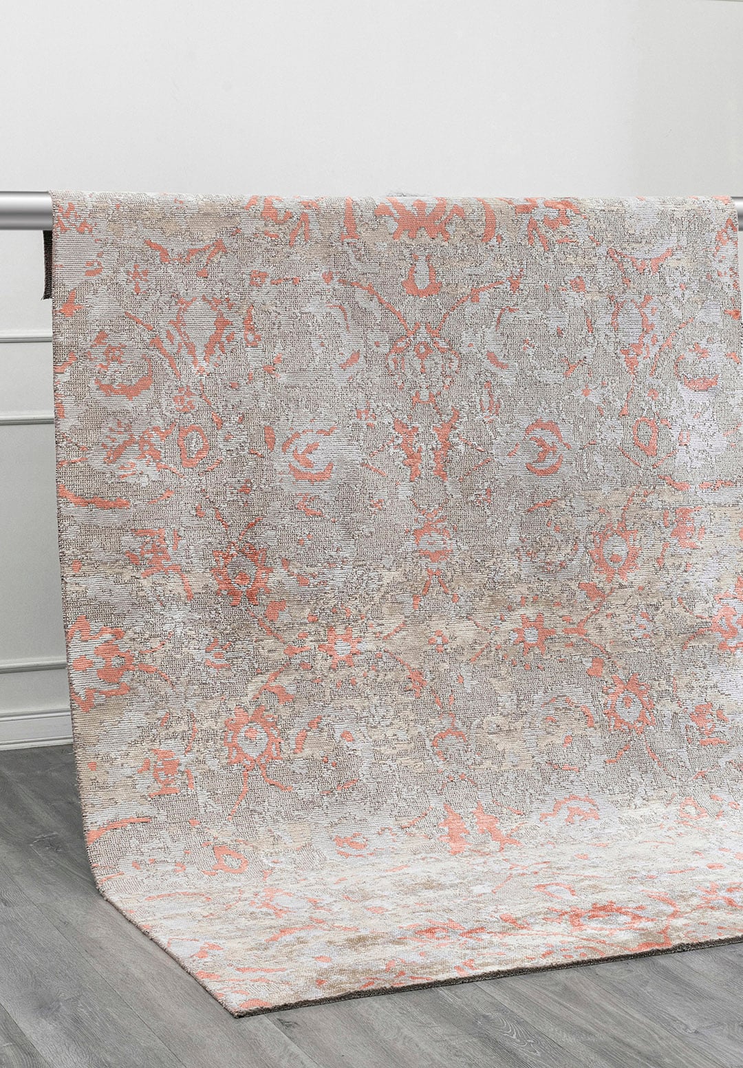 DREAM LIGHT CORAL - BONE - CREAM RUG - 4