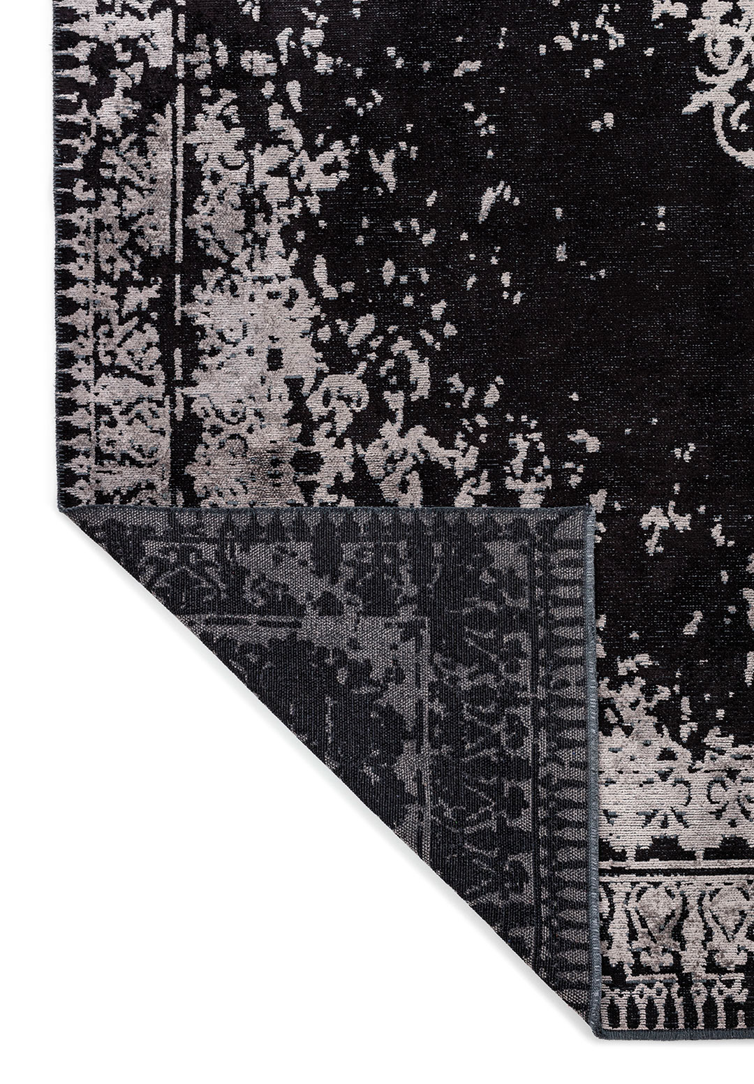 TREASURE BLACK - LIGHT GREY RUG - 3