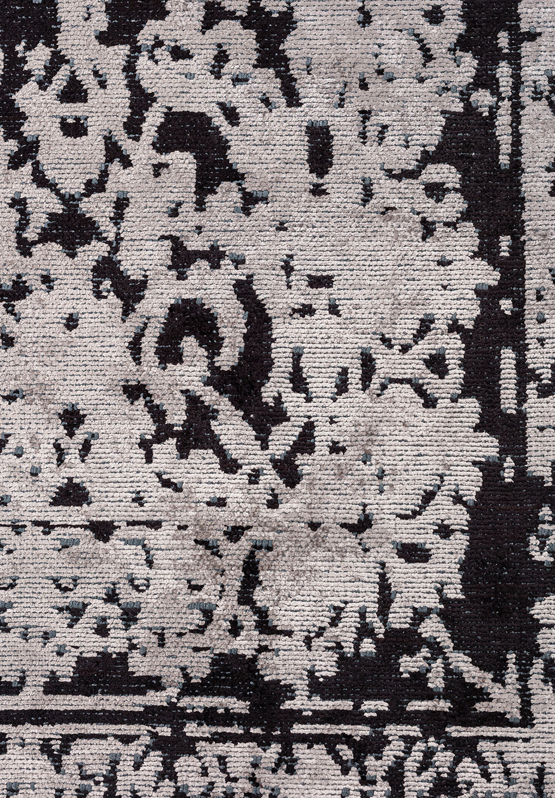TREASURE BLACK - LIGHT GREY RUG - 5