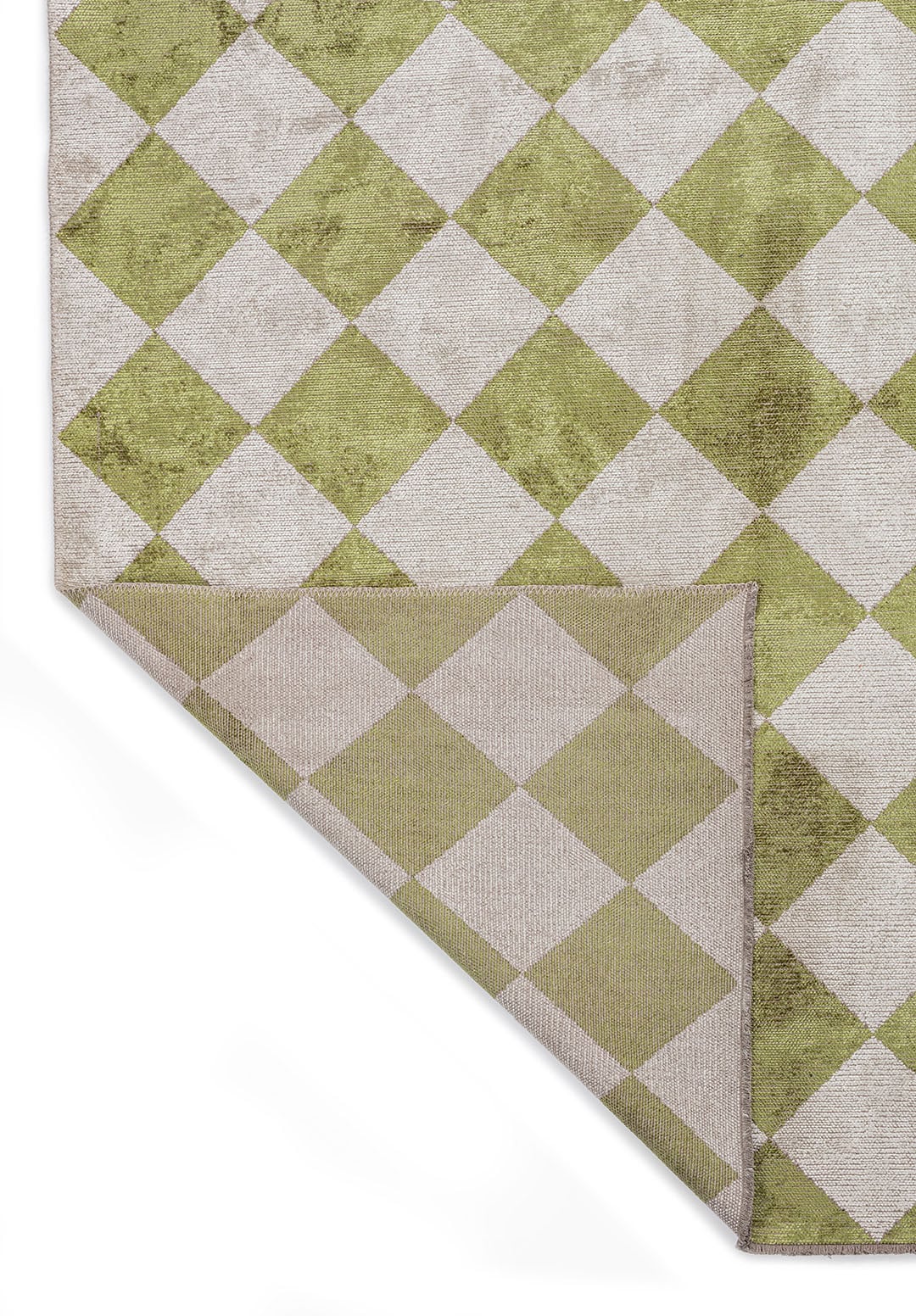 RETRO GREEN - LIGHT CREAM RUG - 3