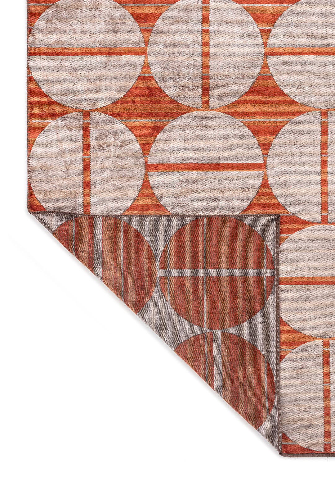 ECLIPSE RUST - TERRA - CREAM - GREY - LIGHT GREY - BONE RUG - 3