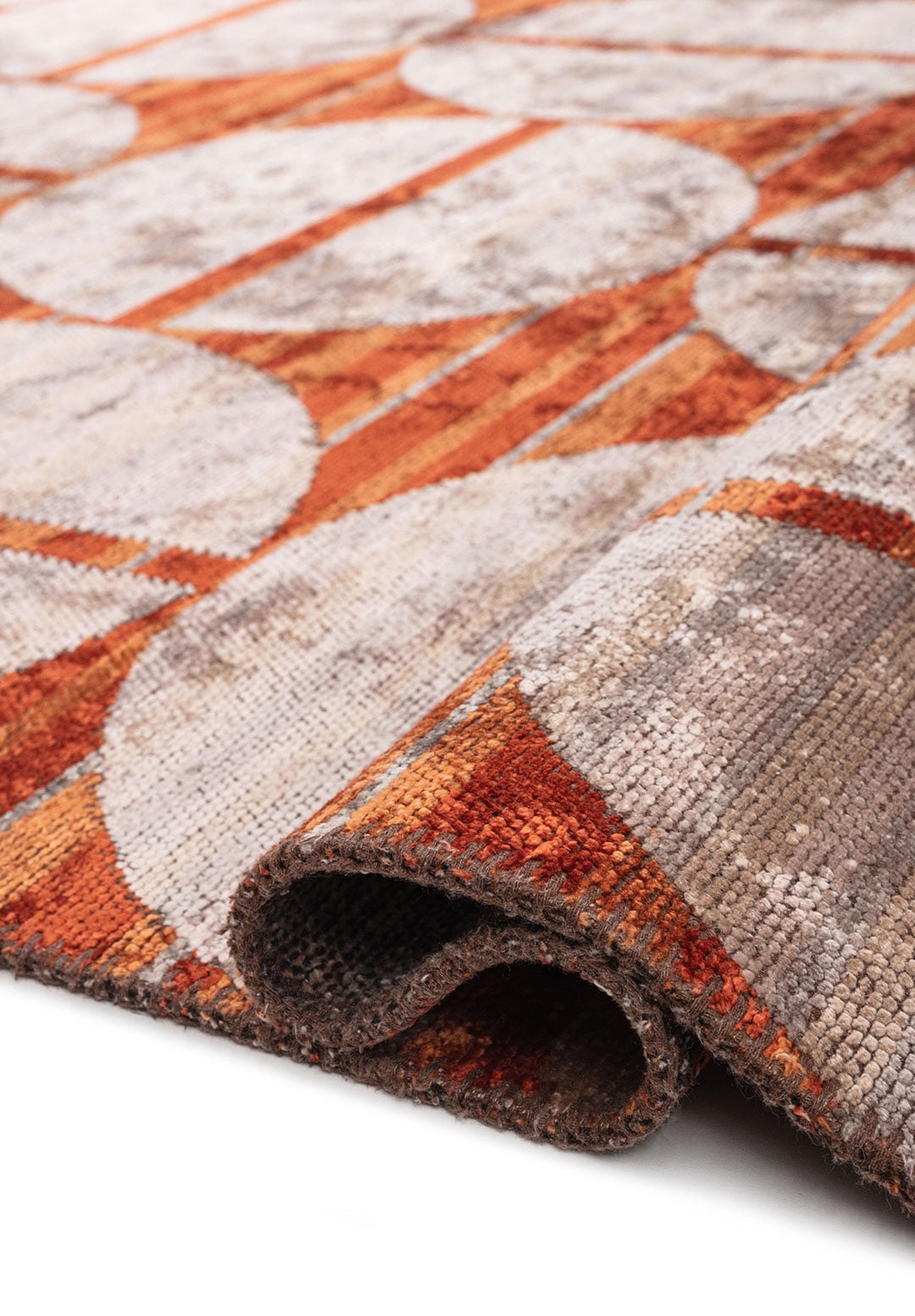 ECLIPSE RUST - TERRA - CREAM - GREY - LIGHT GREY - BONE RUG - 2