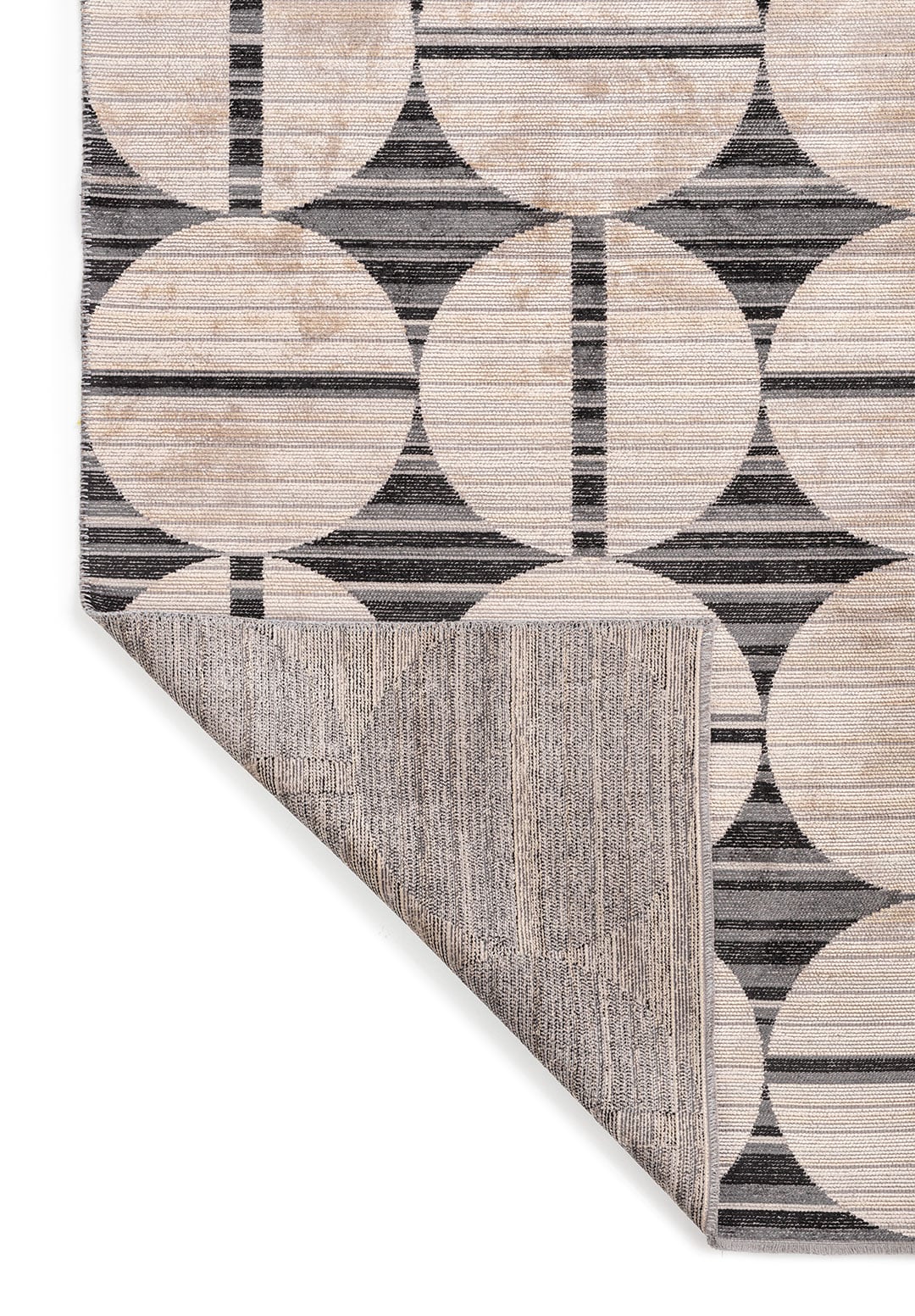 ECLIPSE BLACK - CHARCOAL - CREAM - GREY - LIGHT GREY - BONE RUG - 3