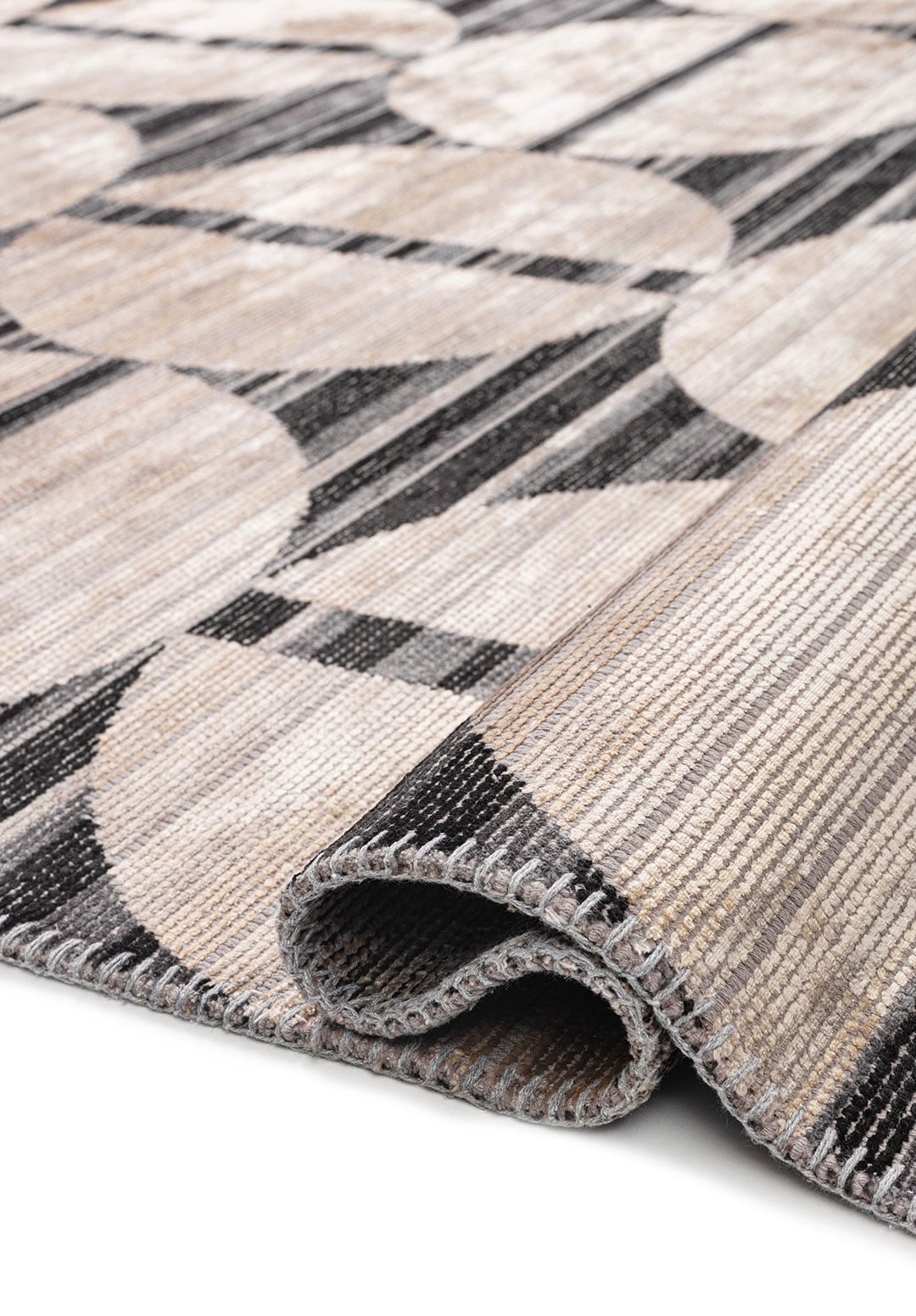 ECLIPSE BLACK - CHARCOAL - CREAM - GREY - LIGHT GREY - BONE RUG - 2