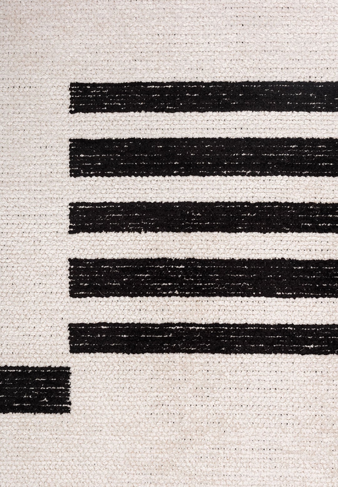 STEP BLACK - ECRU RUG - 5