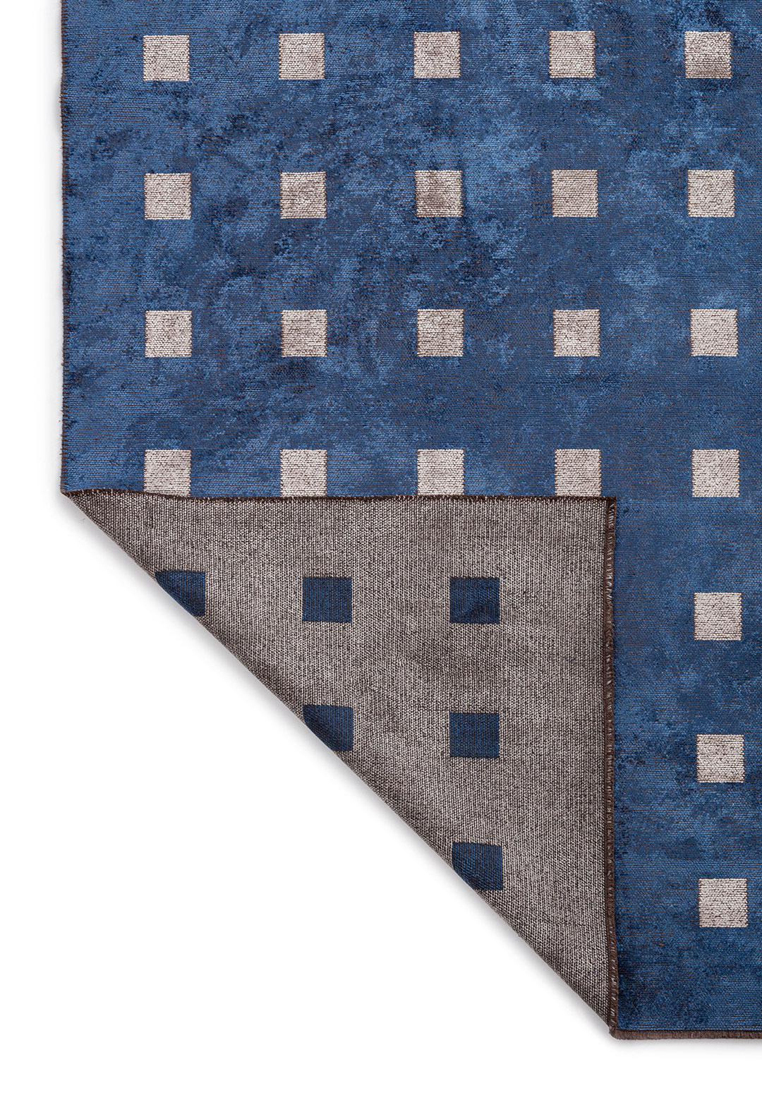 HARMONY NAVY BLUE - BONE RUG - 3