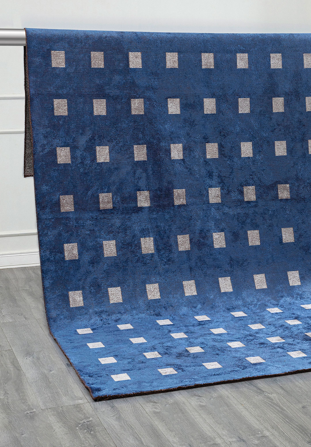 HARMONY NAVY BLUE - BONE RUG - 4