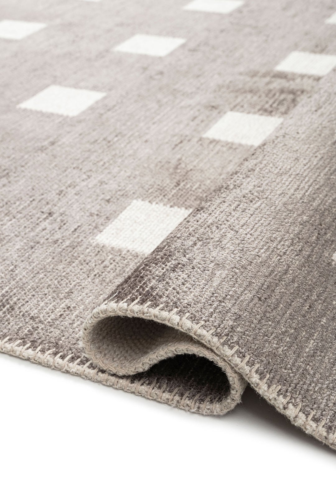 HARMONY DARK GREY - ECRU RUG - 2