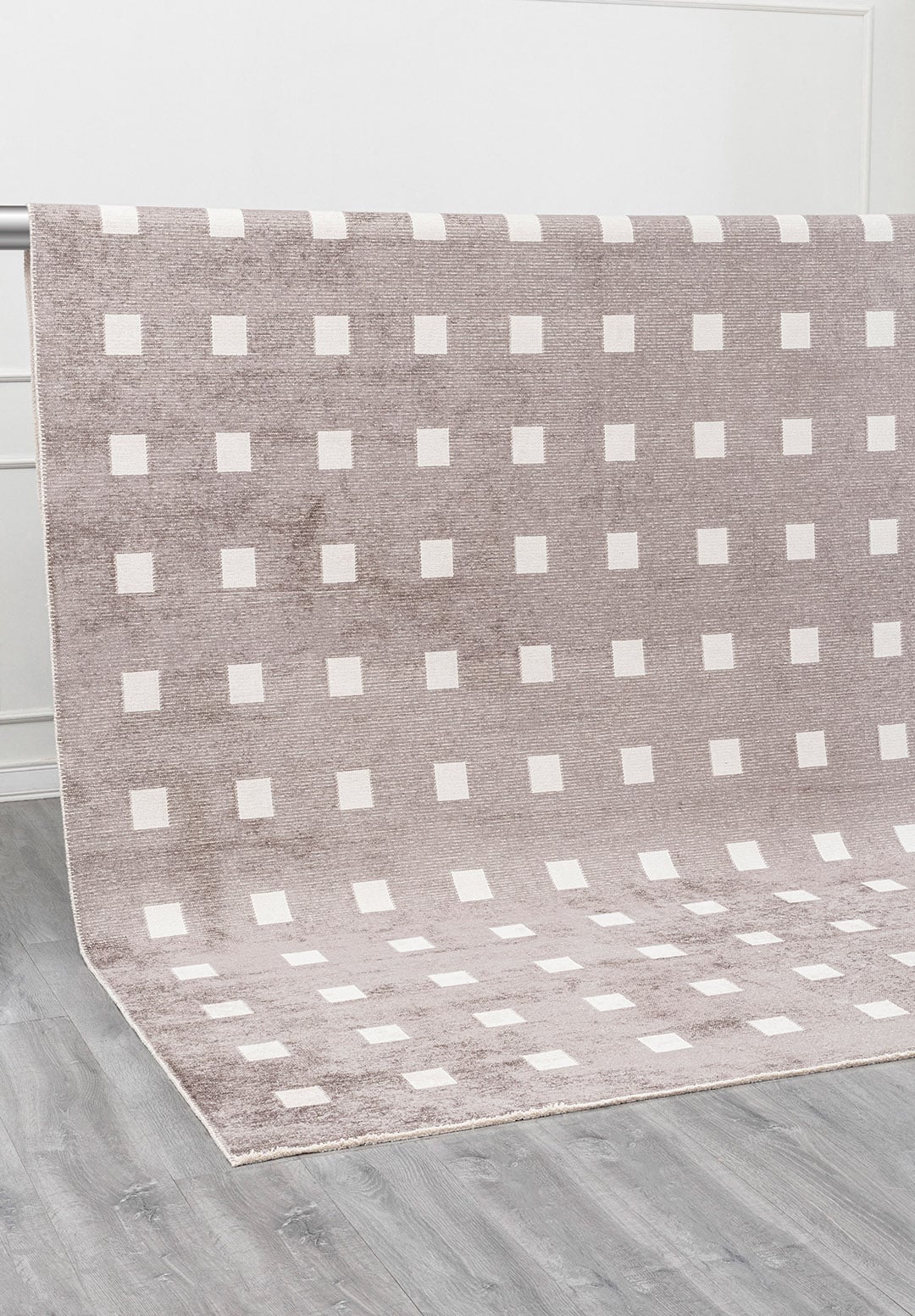 HARMONY DARK GREY - ECRU RUG - 4