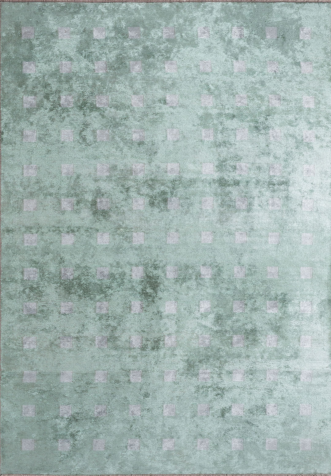 HARMONY RIVER GREEN - ICE BLUE RUG - 1