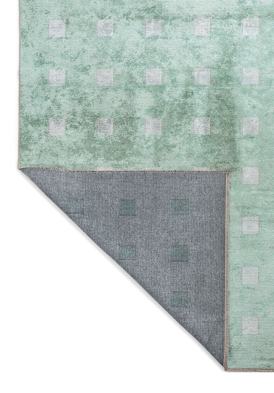 HARMONY RIVER GREEN - ICE BLUE RUG - 3