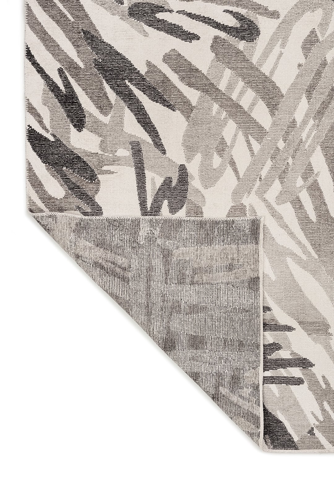 CARNIVAL CHARCOAL - DARK GREY - GREY - ECRU RUG - 3