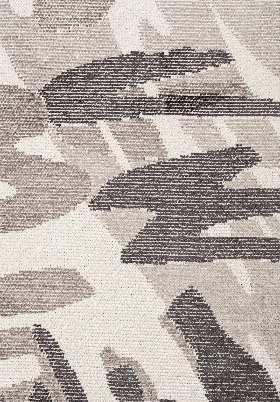 CARNIVAL CHARCOAL - DARK GREY - GREY - ECRU RUG - 5