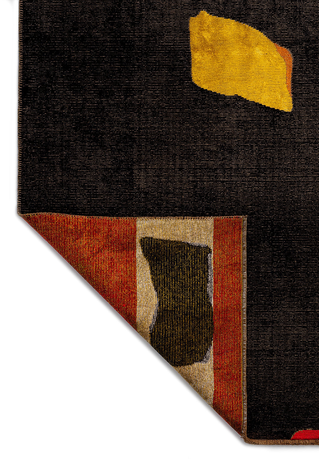EUPHORIA YELLOW - BONE - RED - TERRA - BLACK RUG - 3