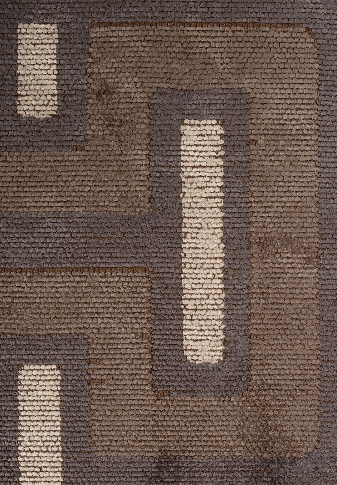 CHARM CHARCOAL - DARK MINK - BONE RUG - 5