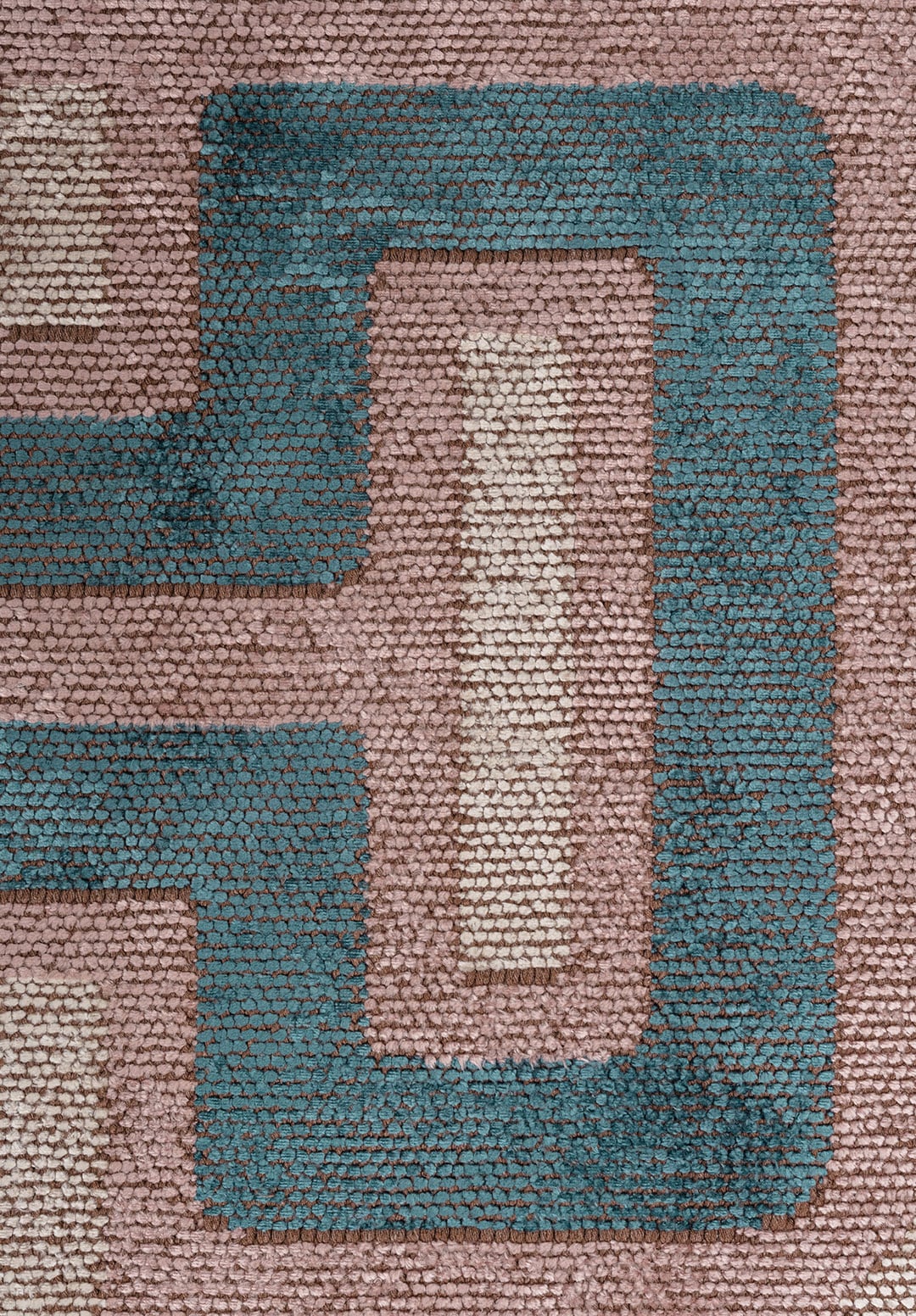 CHARM DAMSON - PETROL - BONE RUG - 5
