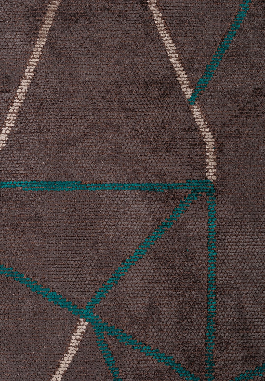 DELTA DARK TURQUOISE - AÇIK GRI - CHARCOAL RUG - 5