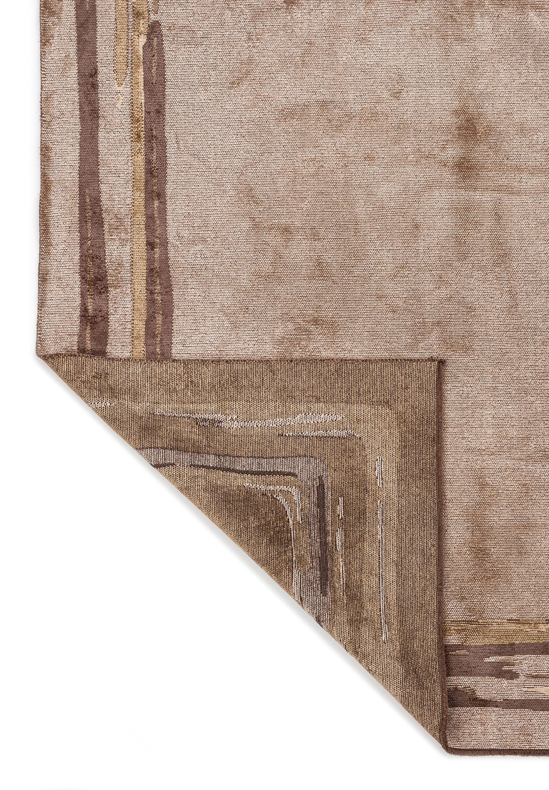 ROYAL DARK MINK - DARK BEIGE - BONE RUG - 3