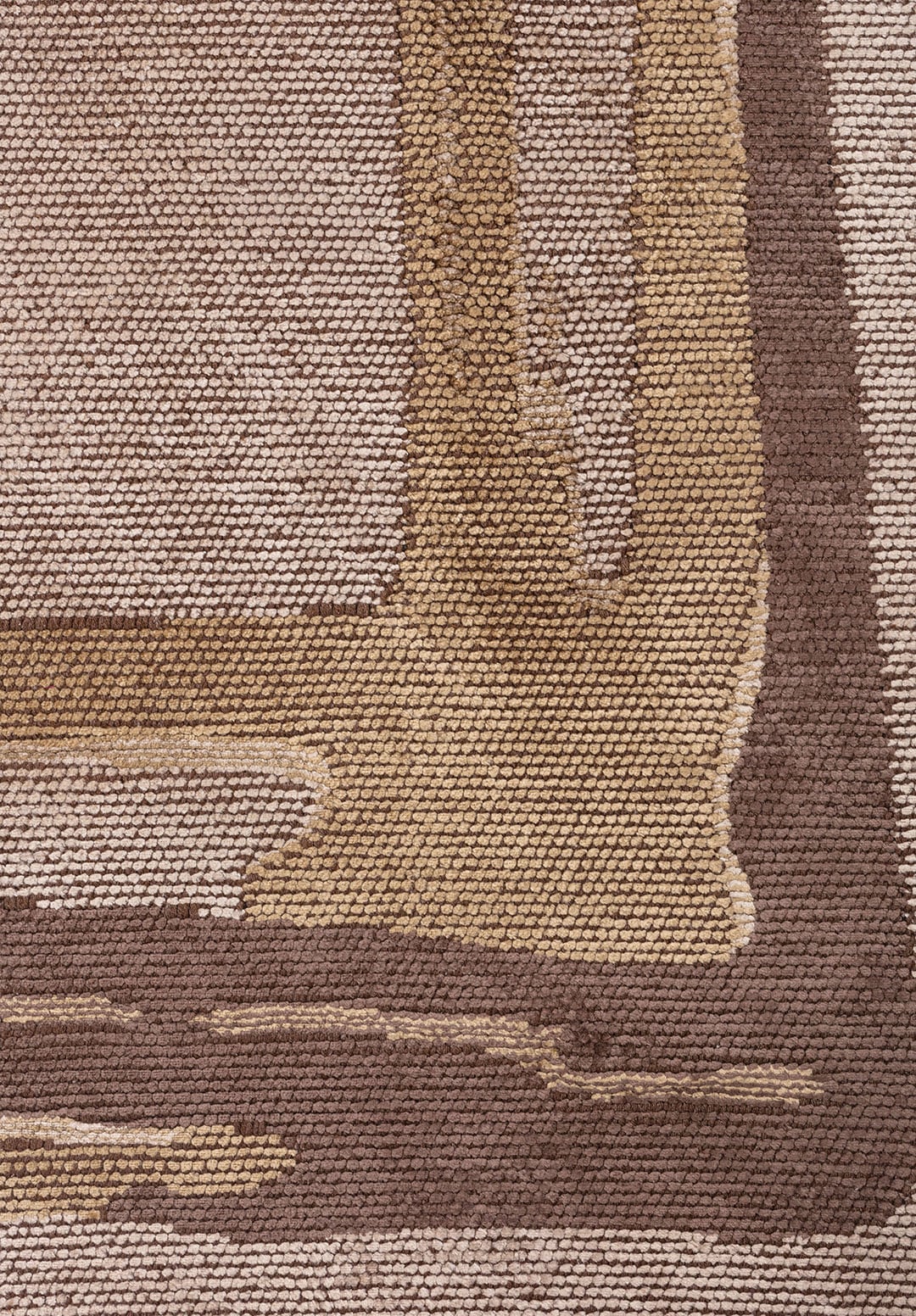 ROYAL DARK MINK - DARK BEIGE - BONE RUG - 5