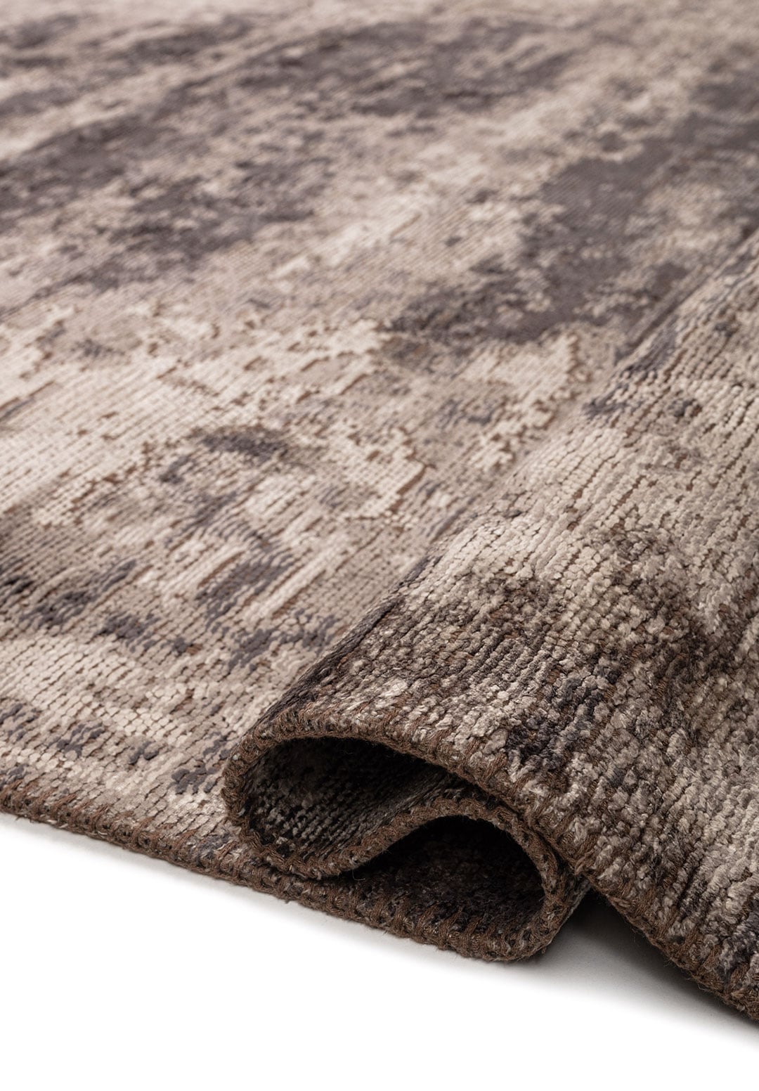 NEBULA CHARCOAL - DARK GREY - LIGHT GREY RUG - 2