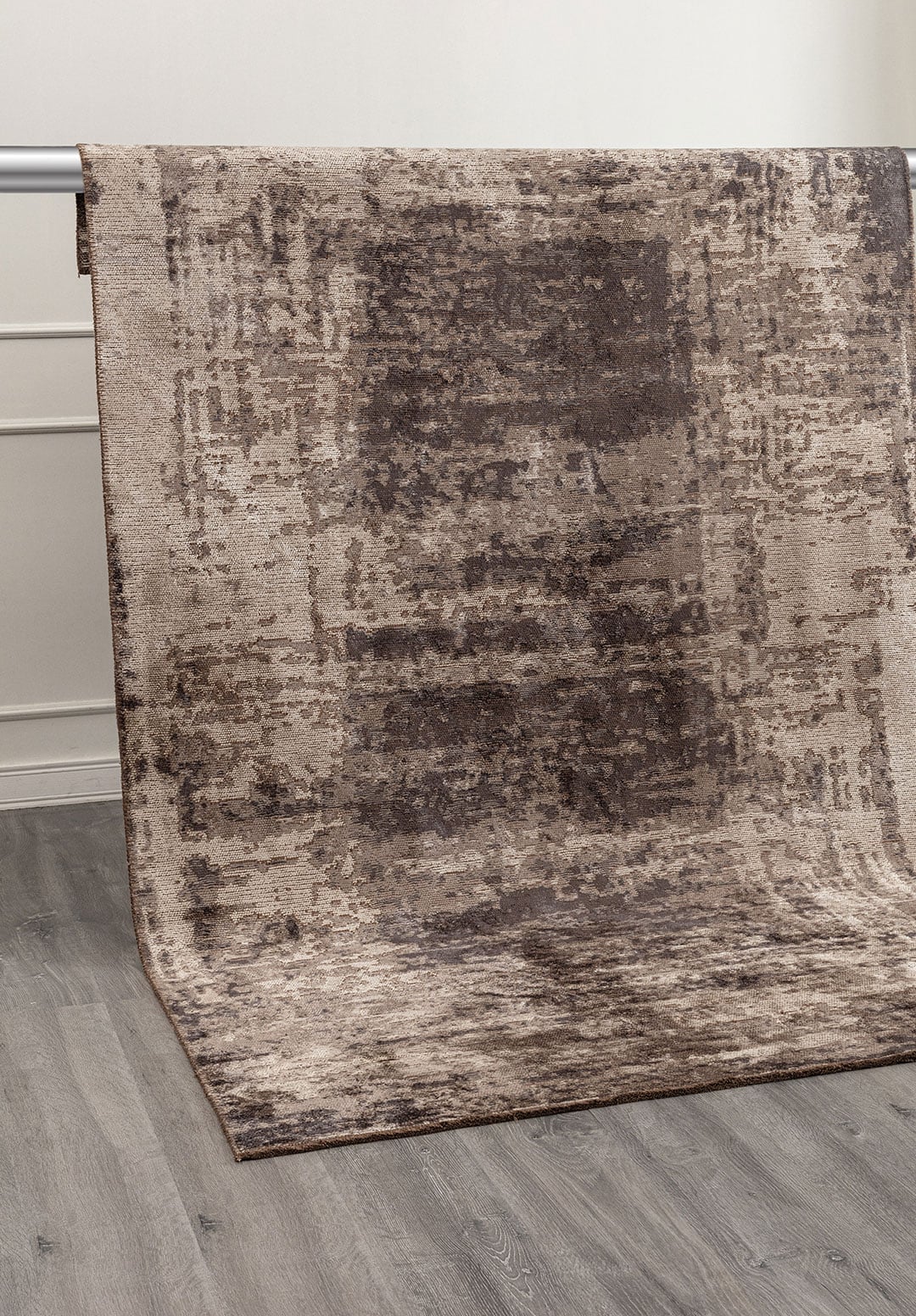NEBULA CHARCOAL - DARK GREY - LIGHT GREY RUG - 4