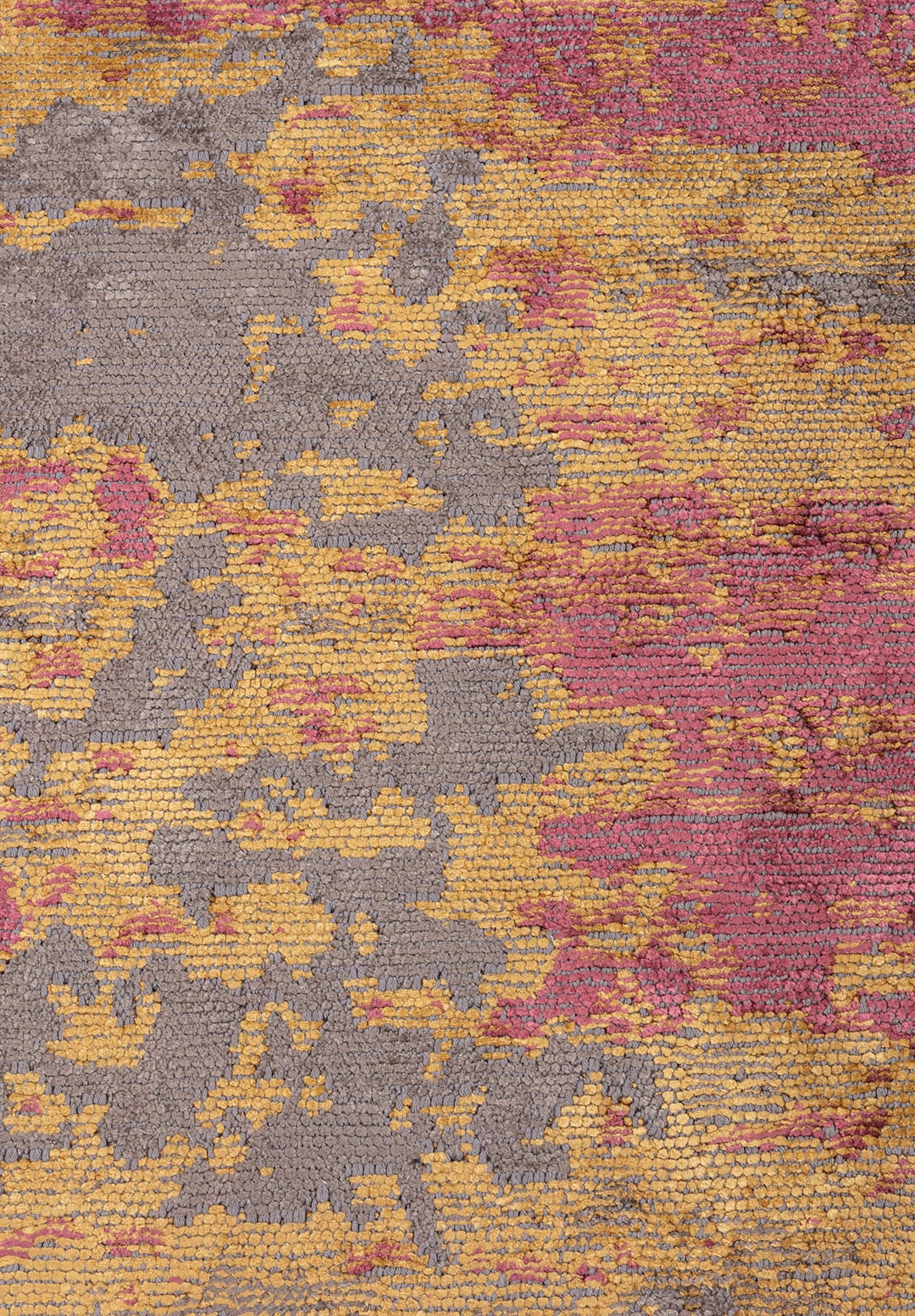NEBULA ROSE - GOLD - DARK GREY RUG - 5
