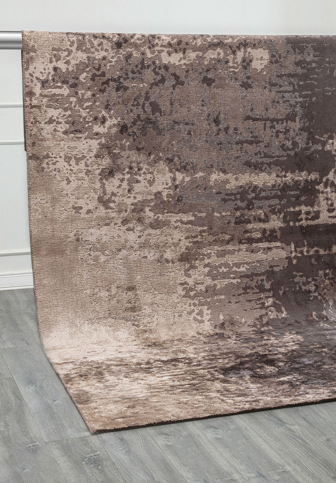 BLAZE CREAM - DARK GREY - CHARCOAL RUG - 4