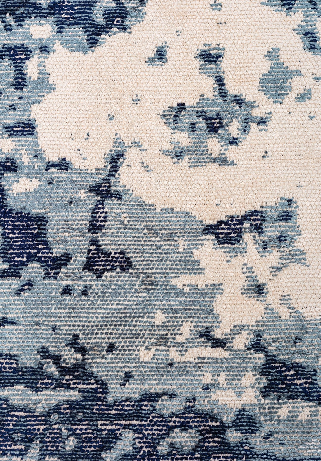 BLAZE DARK NAVY - BLUE - ECRU RUG - 5