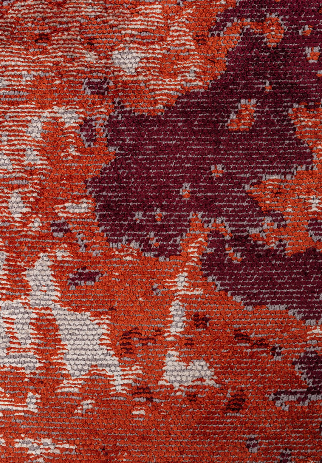 BLAZE LIGHT CREAM - RUST - CHERRY RUG - 5