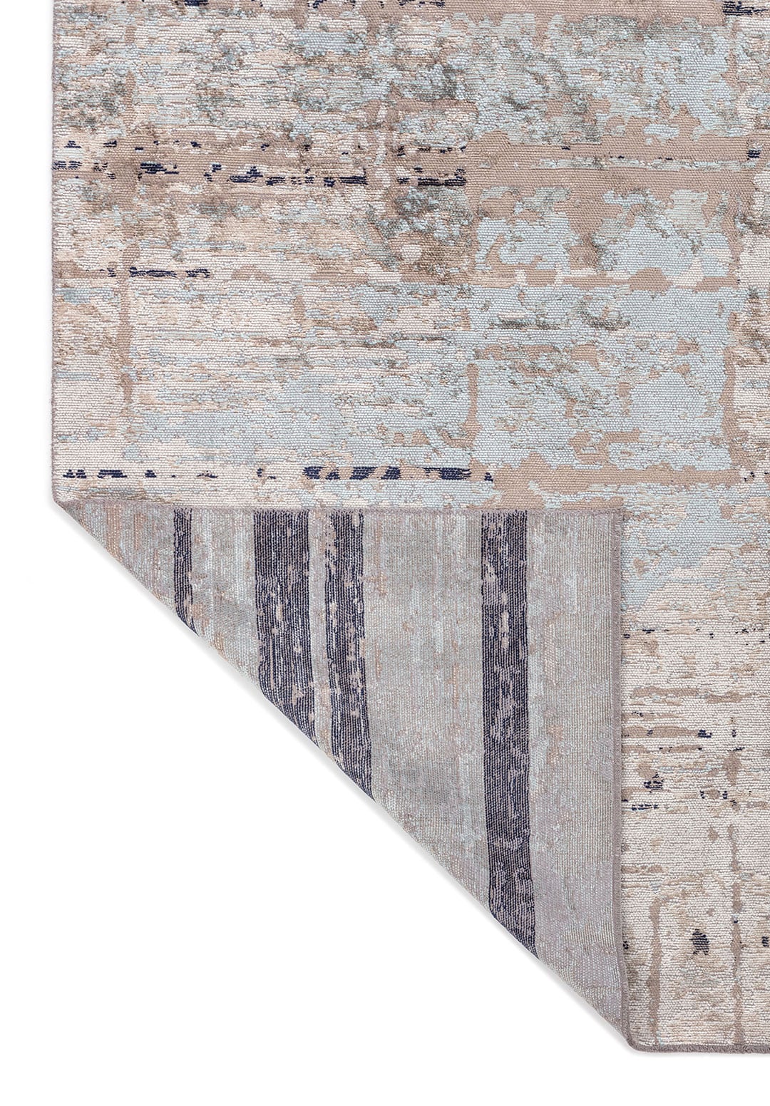 DAWN BONE - ICE BLUE - DARK NAVY - NOUGAT RUG - 3
