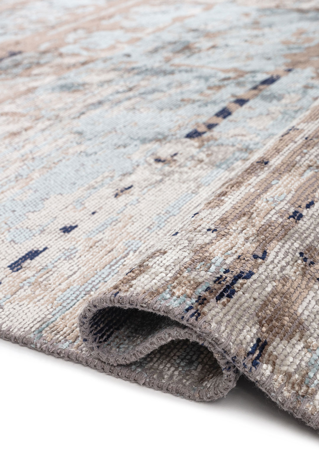 DAWN BONE - ICE BLUE - DARK NAVY - NOUGAT RUG - 2