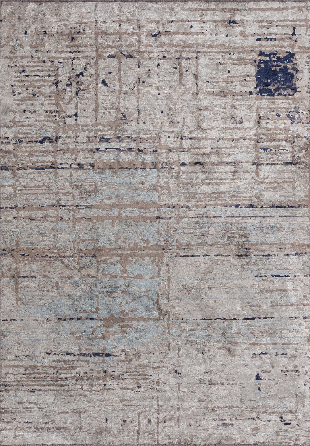 DAWN BONE - ICE BLUE - DARK NAVY - NOUGAT RUG - 1
