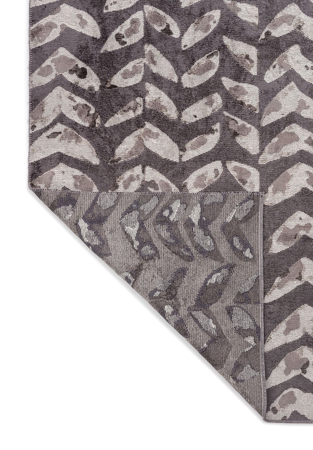 NOVA CHARCOAL - DARK GREY - BONE RUG - 3